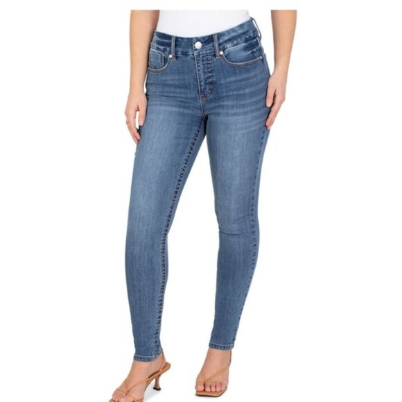Seven7 Denim - NWT Womens sz 12 Seven7 Seven 7 Tummyless High Rise Skinny Medium Rinse Jeans